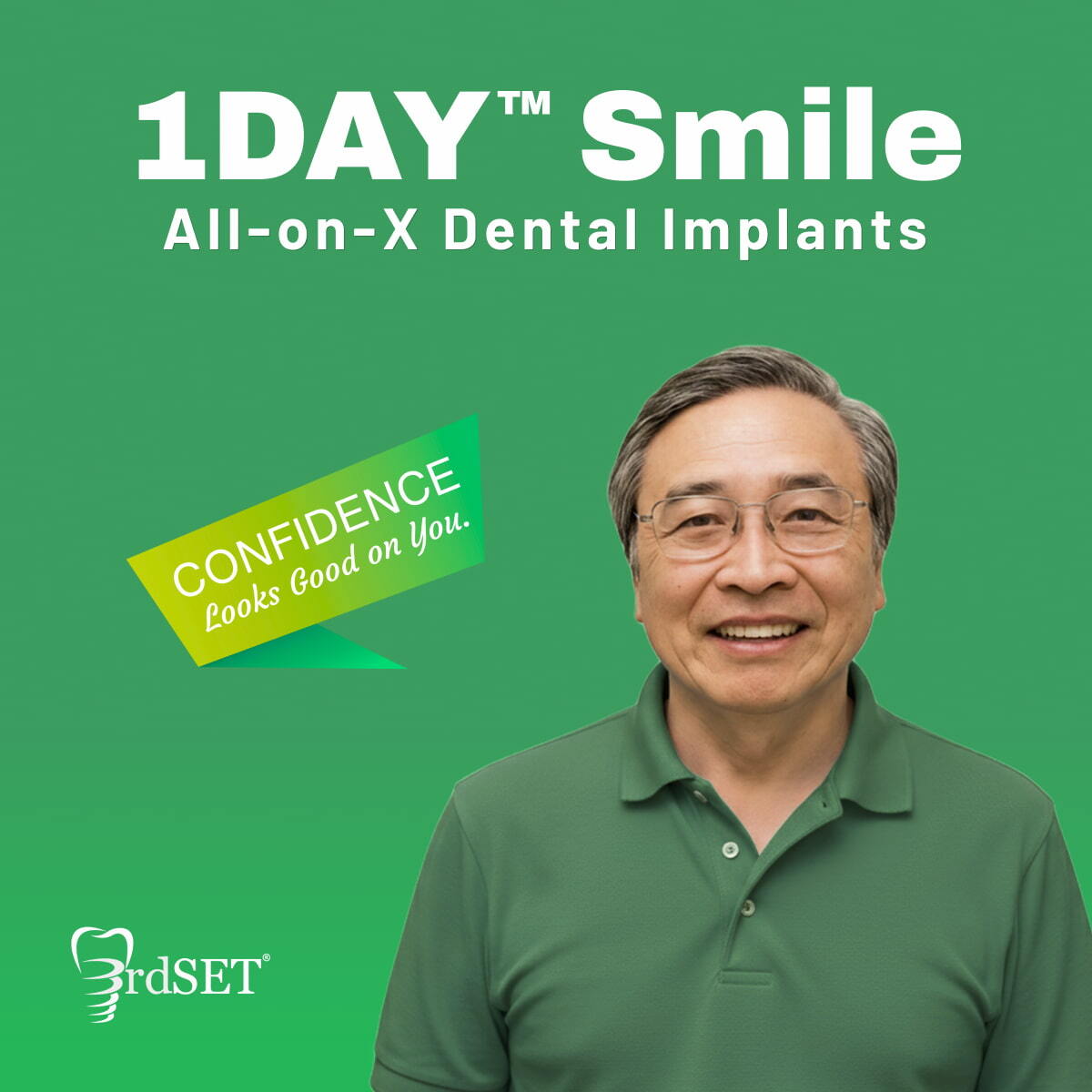 1DAY Smile 3rdSET Implants SQ 1
